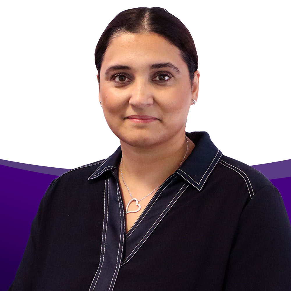 Portrait of Michelle Choudhury - CFO